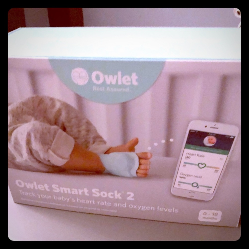 Owlet Smart Sock with all accessories
